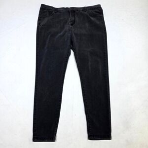 Crave Jeans Women 20 Black Rinse Slimming Stretch Denim IX21038H20 Casual Denim
